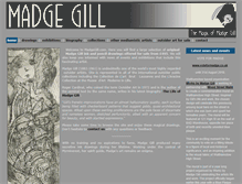 Tablet Screenshot of madgegill.com